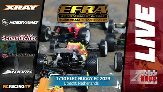 1/10 Buggy Euros - 2WD Qualifying Day 2
EFRA 1/10 Buggy European Championships Live from Utrecht