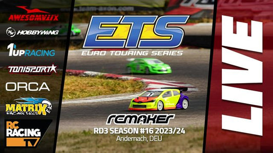 ETS RND 3 Season #16 - Andernach, DEU
All the action from qualifying!