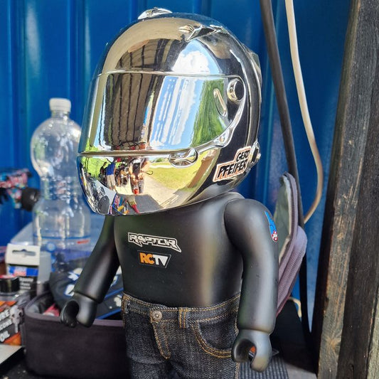 We LOVE it! Let's see YOUR pit mascots! 
#rccars #rcracing #mascots