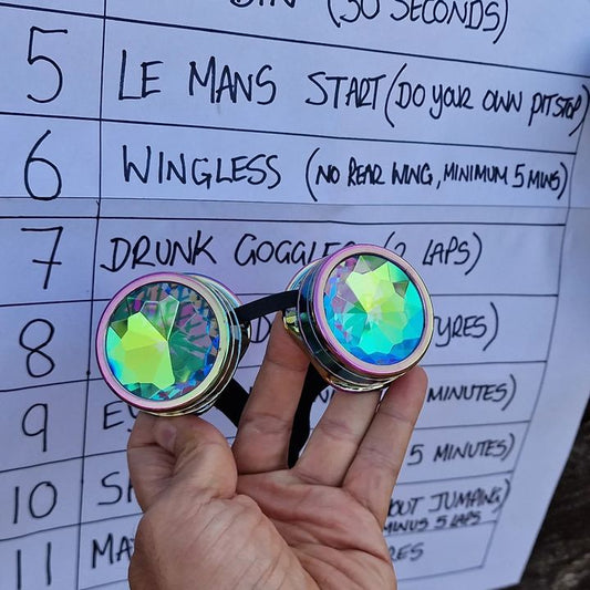 The dreaded DRUNK GOGGLES OF DOOM!
#RCendurance