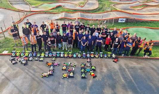 What a day! 7 hours of Nitro Buggy endurance racing is done! Don't forget to donate to the Karl Jackson Foundation if you can, search for 'Karl Jackson' on gofundme.com
Thank you to J5 Racing, Herts RC Models and everyone at the Herts Model Car Club for