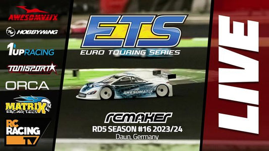 Sunday - ETS RD5 Season #16 2023/24 Daun, GER
It's Finals day! Enjoy all the action from ETS RD5 in Germany