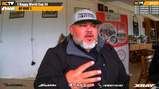 Join the RC Racing TV team LIVE from Macainha, Guarda, Portugal, for the IFMAR World Cup for 1/8th scale Electric Buggy! Featuring the fastest buggy racers in the world, the action will be nonstop all weekend!
Your commentator is Keenan ‘Lefty’ White an