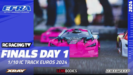 EFRA 1/10 Nitro Track EUROS 2024 - Friday Finals
Friday's Finals action from Model' Club Thionvillois, France!