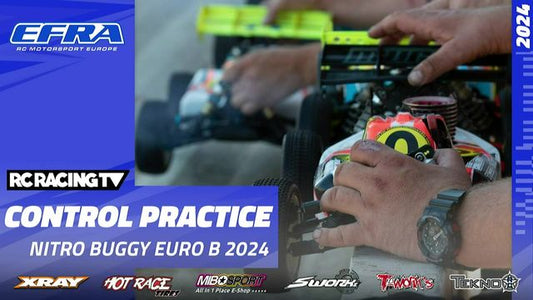 EFRA Nitro Buggy EURO B 2024 - Control Practice
Live studio coverage from the Euro B in Sax, Spain!
Join The EFRA 1/8th Buggy Broadcast Channel: https://m.me/j/AbZwacYJqQNCHnit/