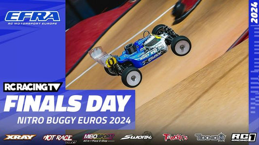 EFRA 1/8th Off Road Euros - FINALS DAY - LIVE!
It's Finals Day at the OngaroRing in Sacile, Italy