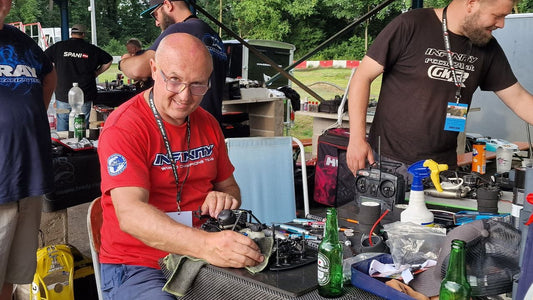 Race prep! Powered by...
#rccars #rcracing