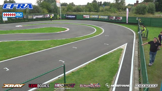 EFRA MonacoRC 1/10th Electric Track Euros - Finals Day - LIVE!
It's Finals Day in Roeselare, Belgium for all three classes of the 1/10 Electric Track Euros
Don't forget, take our discount code "Summer10" to https://monacorc.com/ for all your RC needs!