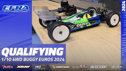 EFRA 1/10 4WD Buggy Euros - Qualifying - LIVE!
EFRA 1/10th 4WD Electric Buggy Euros continue in Malmo!