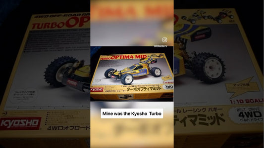 Kyosho’s rerelease of the Turbo Optima Mid got Frank feeling all nostalgic 👴 #rctvnews