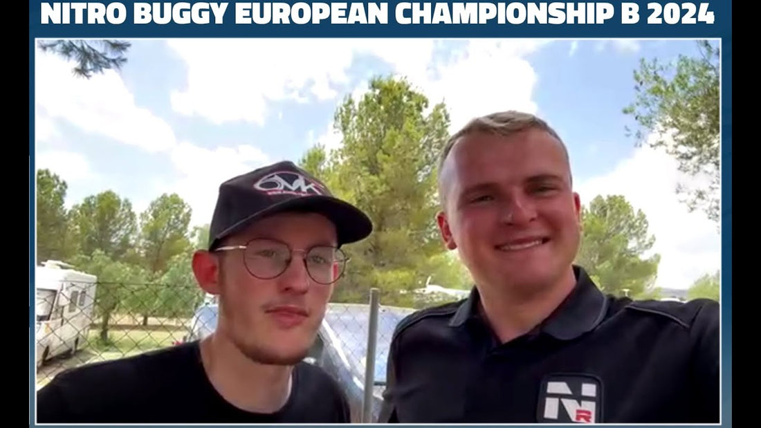 What's it like to bump-up *THREE* times at the European B Championships for nitro RC buggy??