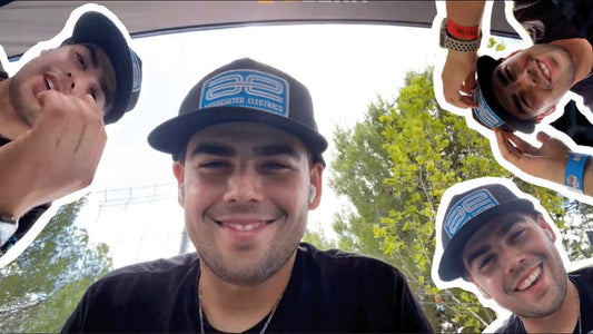 How does a Pro RC racer feel when they're at the track and can't race?! We ask Davide Ongaro!