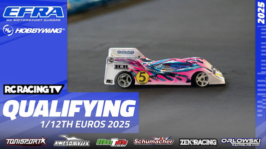 Qualifying Day 2 - EFRA 1/12th European Championships 2025 Presented by Hobbywing
