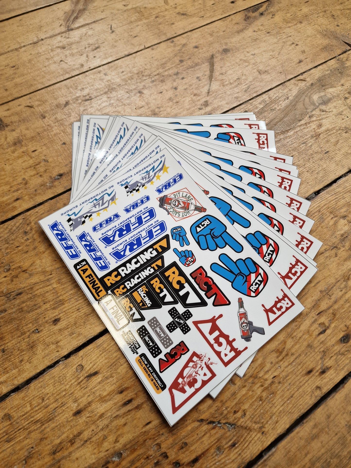 RCTV Hero Sticker Pack