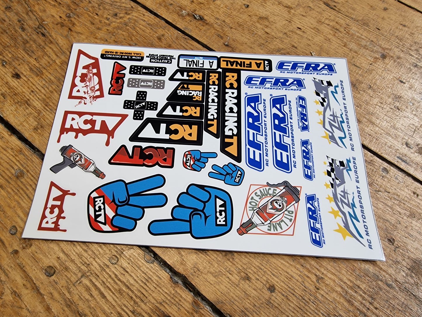 RCTV Hero Sticker Pack