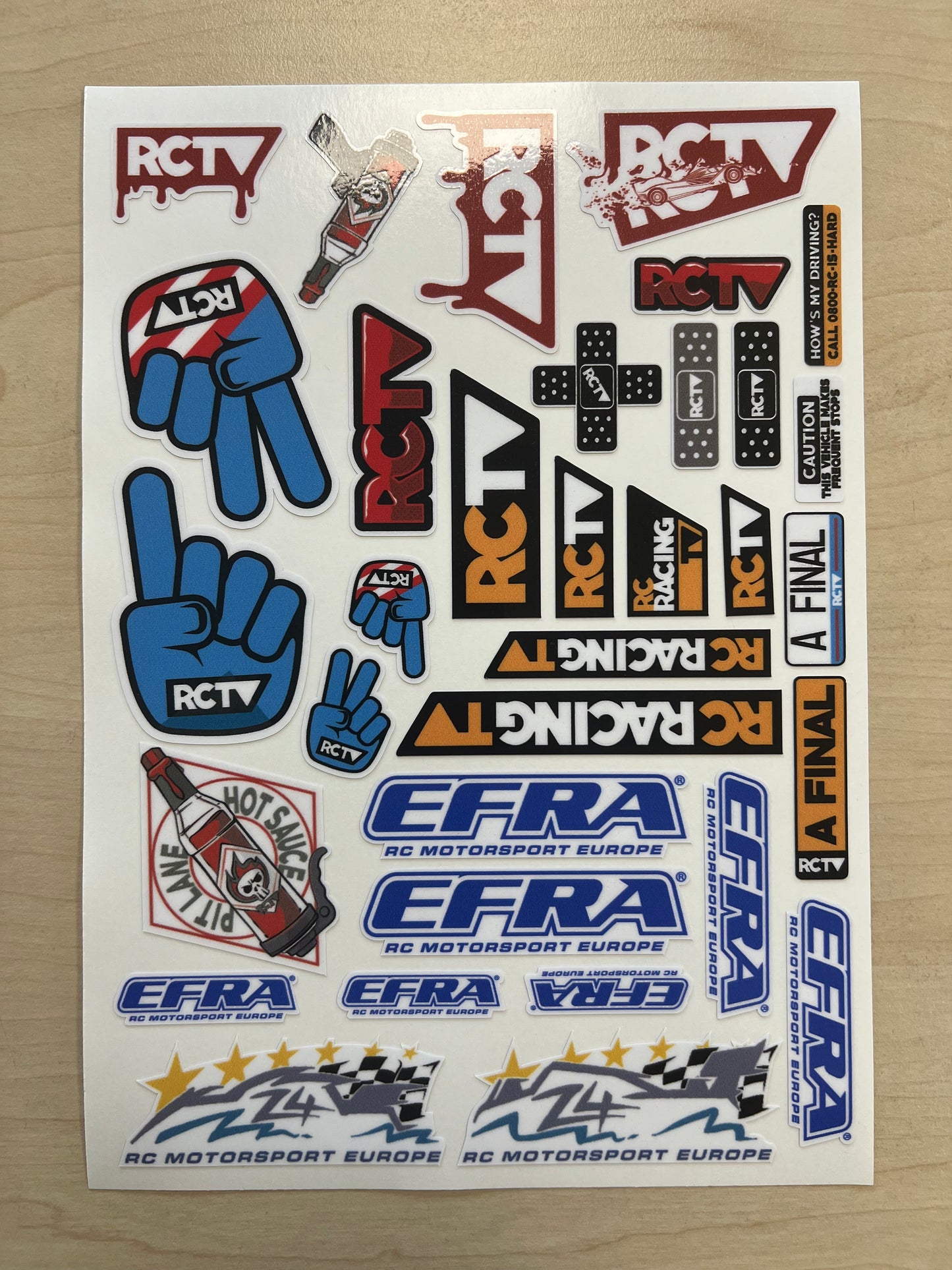 RCTV Hero Sticker Pack