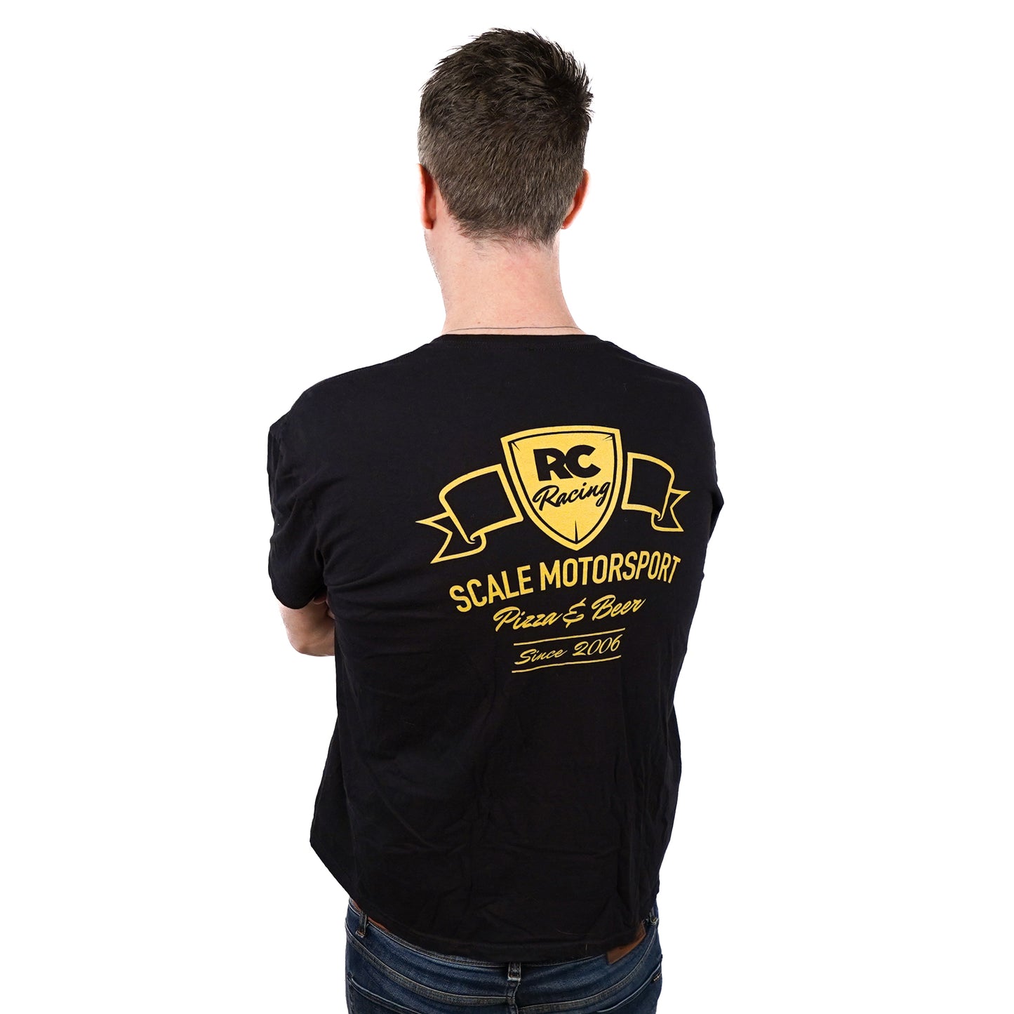 RC Racing Shield Black T