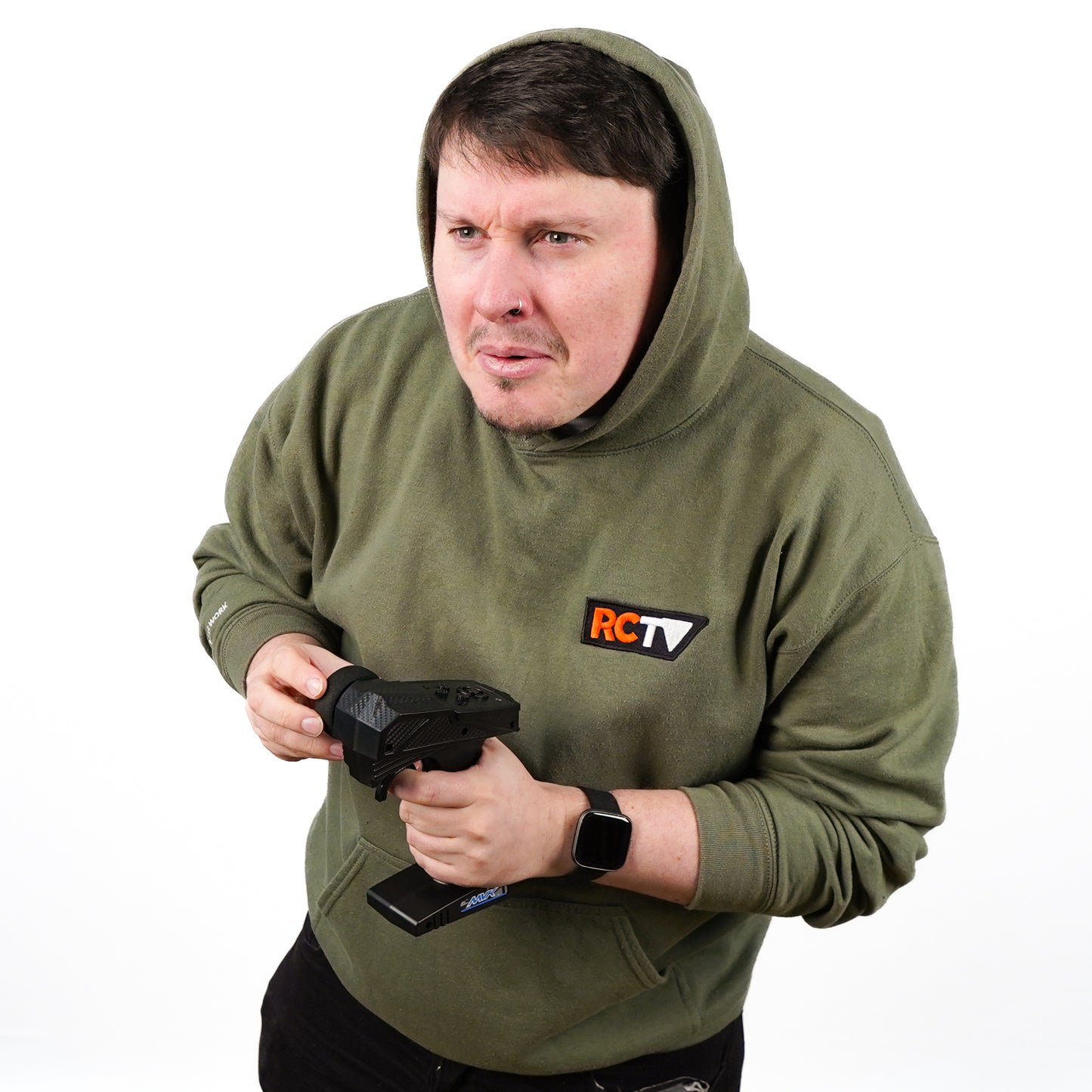 RC IS WORK Hoodie - Olive