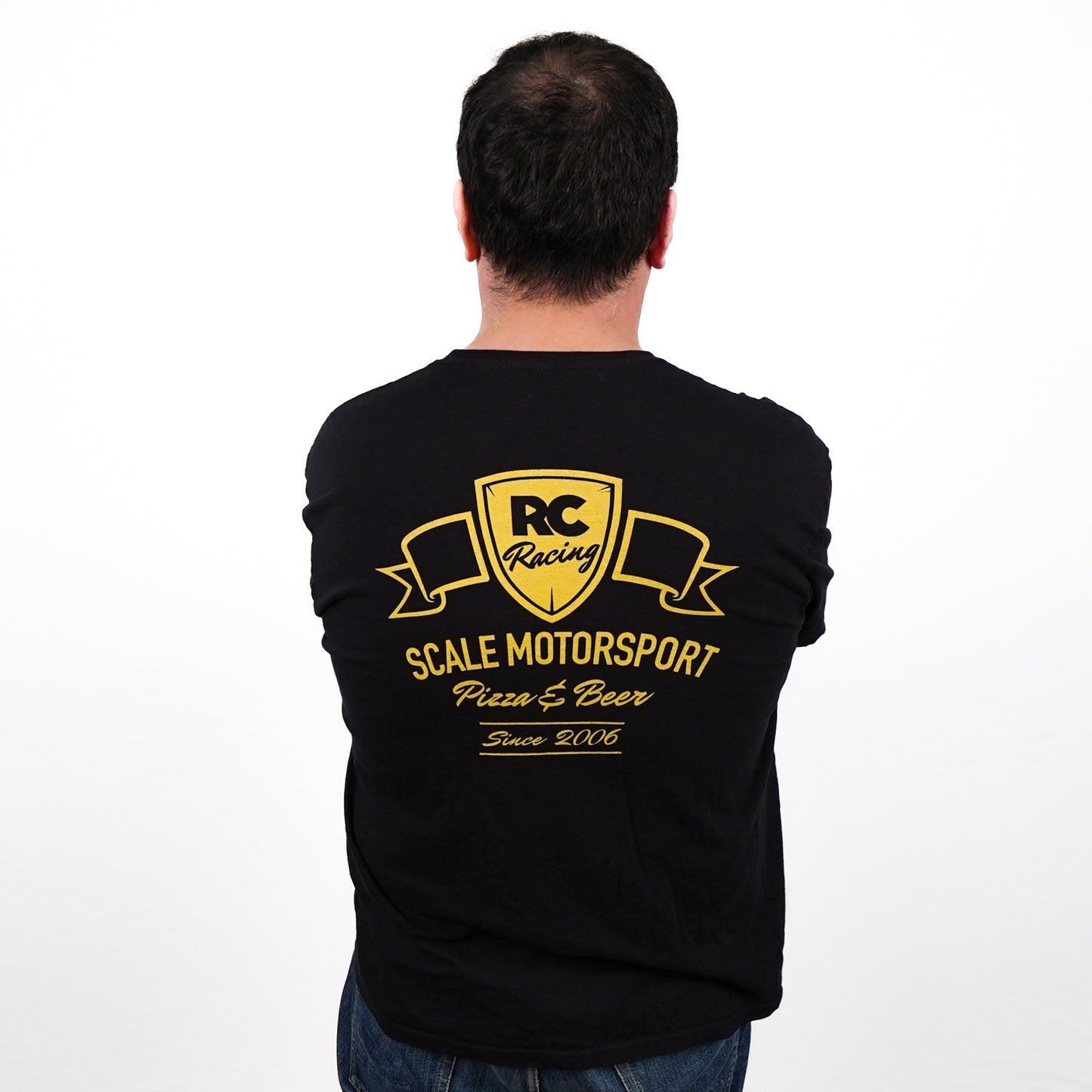RC Racing Shield Black T
