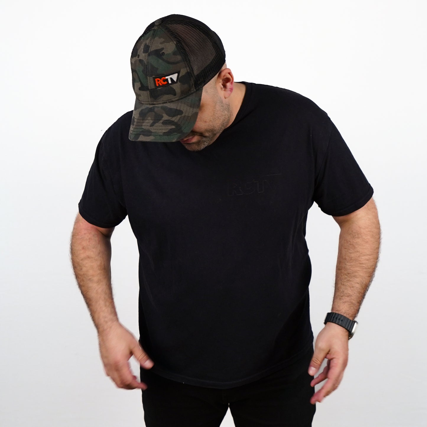 RCTV Camo Mesh Cap