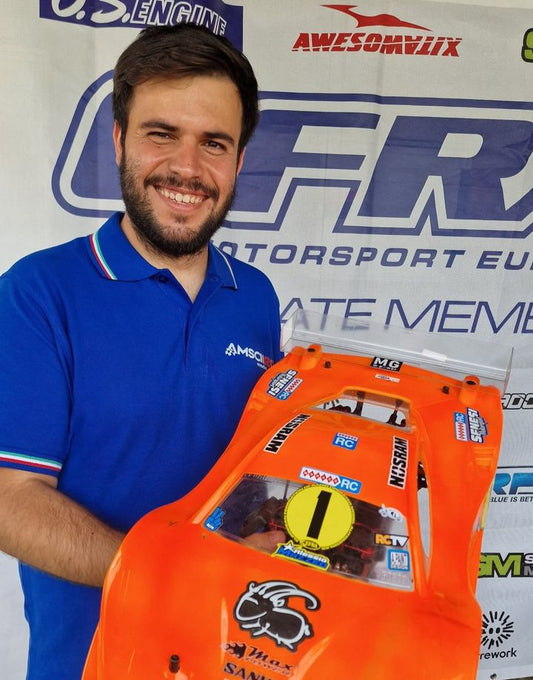 You just had to know that the newest European Champion Alessio Mazzeo runs RCTV #stickers on his ride!
#rccars #rcracing #rclife #rcracinglife