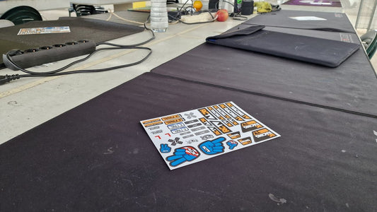 Pop quiz: You spot some exclusive RC Racing TV stickers on your pit table when you arrive at the track - lucky you!! Where will you stick the first one?