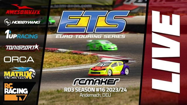 ETS RND 3 Season #16 - Andernach, DEU

All the action from qualifying!