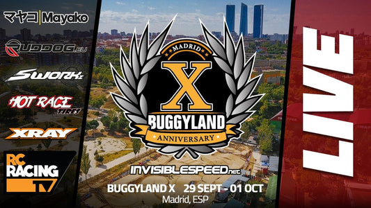 Super excited that finally we will be at Buggyland this weekend!
Live coverage starts Friday!
Apparently it's a bit crazy ???? ....