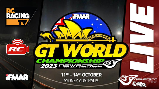 We're super excited to be bringing you coverage next week from the IFMAR GT World Championships with our friends at RC Race Media - 🔴LIVE from New South Wales Radio Controlled Racing Car Club Inc 🇦🇺 🏁
