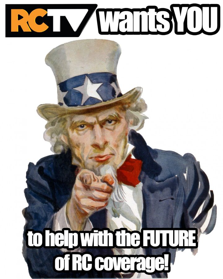 America! 🇺🇸 RCTV needs to hear from YOU to help decide the FUTURE of RC media coverage: http://rctv.news/24survey We're also giving one lucky respondent a $/£/€ 50 shopping spree in the RCRacingTV.com shop! So get going!  NOW!!