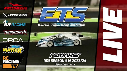 Saturday - ETS RD5 Season #16 2023/24 Daun, GER

Qualifying this morning with finals underway this afternoon! Enjoy all the action from ETS RD5 in Germany