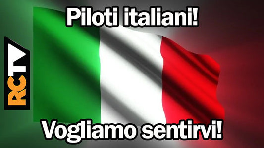 🇮🇹 Piloti italiani! 🇮🇹 Vogliamo sentirvi! Aiutate RCTV a decidere il futuro delle trasmissioni sulle corse RC: compilate questo sondaggio per rendere la nostra copertura migliore che mai per il 2024! Condividete questo sondaggio con i vostri amici RC ital