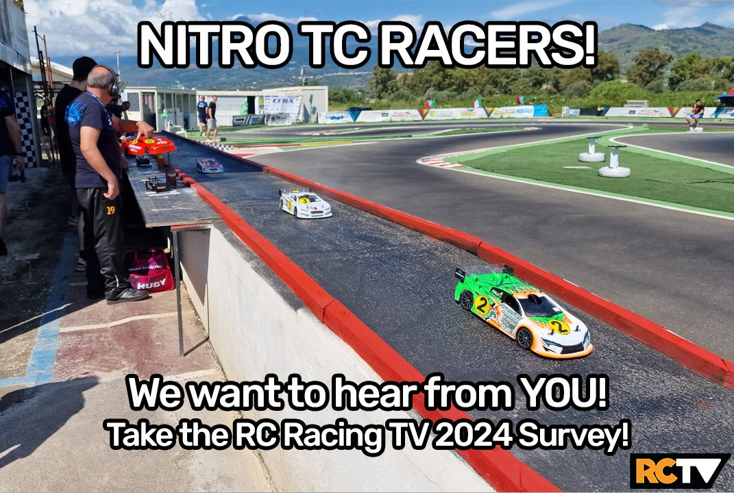 Do you race nitro or IC touring cars? If your answer is 'yes', can you do us ONE favour to help kick off 2024: SHARE the RC Racing TV survey with your RC and racing friends! http://rctv.news/24survey 

We want to hear from RC fans around the world so we k