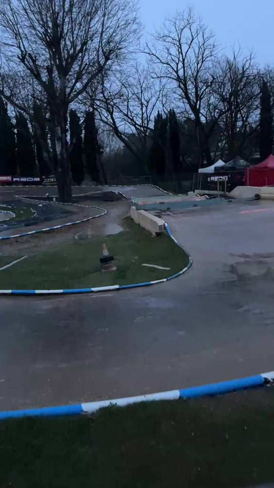 Translation from French 🇨🇵: it's wet in Montpellier! No racing until maybe the afternoon...