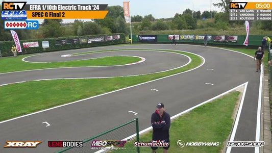 EFRA MonacoRC 1/10th Electric Track Euros - Finals Day - LIVE!

It's Finals Day in Roeselare, Belgium for all three classes of the 1/10 Electric Track Euros 
Don't forget, take our discount code "Summer10" to https://monacorc.com/ for all your RC needs!