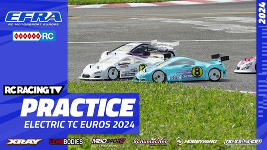 EFRA Monaco RC 1/10th Electric Track Euros - Friday Practice - LIVE!

It's Practice Day in Roeselare, Belgium for all three classes of the 1/10 Electric Track Euros 
Don't forget, take our discount code "Summer10" to https://monacorc.com/ for all your RC