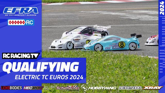 EFRA MonacoRC 1/10th Electric Track Euros - Saturday Qualifying - LIVE!

It's Qualifying Day in Roeselare, Belgium for all three classes of the 1/10 Electric Track Euros 
Don't forget, take our discount code "Summer10" to https://monacorc.com/ for all you