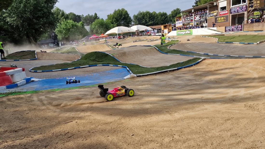 The racing action and the atmosphere at the E-Buggy Euros was just so intense we can't stop it with the throwbacks! Can you identify the racers we captured on track at Circuit du MBM  Montpelier? Tag 'em if you can!