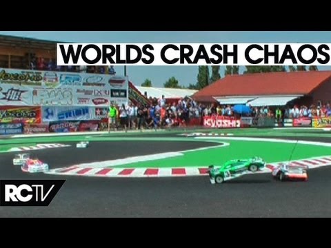 Greatest RC Touring Car Crash Ever! - IFMAR 1/10th World champs A final leg 2 -RC Racing TV Race