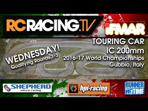 IFMAR 1/10th IC Worlds 2016 - Wednesday- Qualifying Rounds 1-3 - LIVE