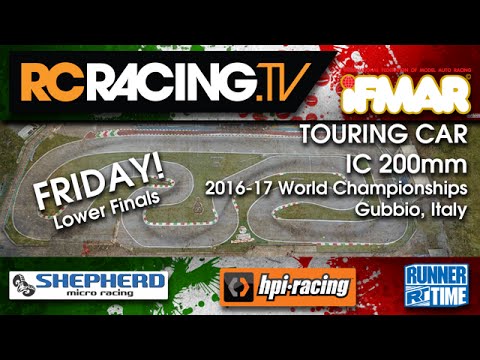 IFMAR 1/10th IC Worlds 2016 - Friday- Qualifying, SuperPole and Lower Finals- LIVE