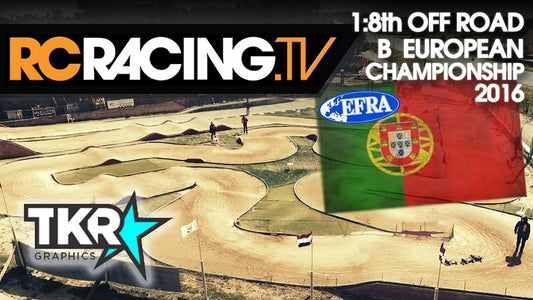 EFRA 1/8th Off Road "B" Euros - Sunday - Finals Day - Live!