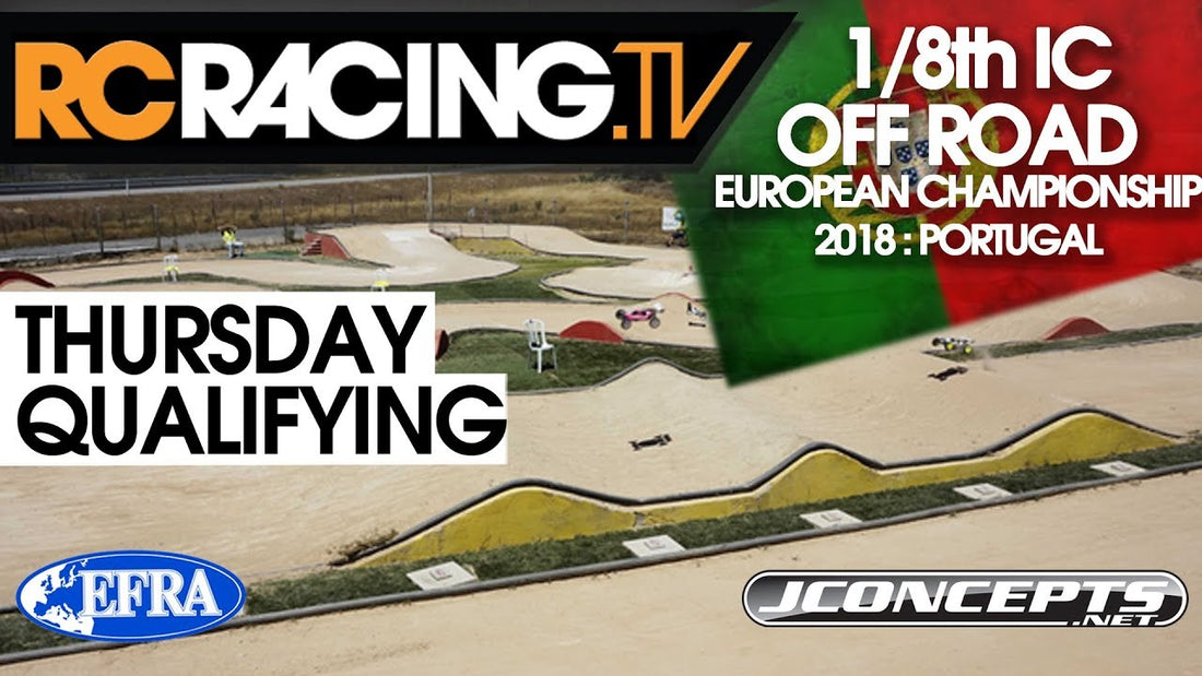 EFRA 1/8th Off Road Euros - Thursday - Qualifying- Live!