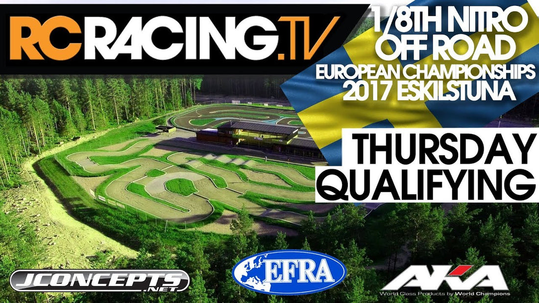 EFRA 1/8th Off Road Euros - Thursday - Qualifying- Live!