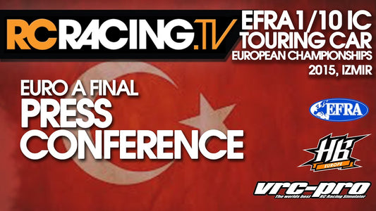 EFRA 1/10th IC Track Euro A 2015 - PRESS CONFERENCE