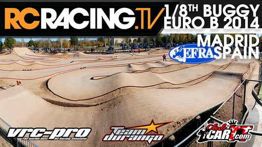 EFRA 1/8th Off Road "B" Euros - Sunday - Finals Day LIVE!!!
