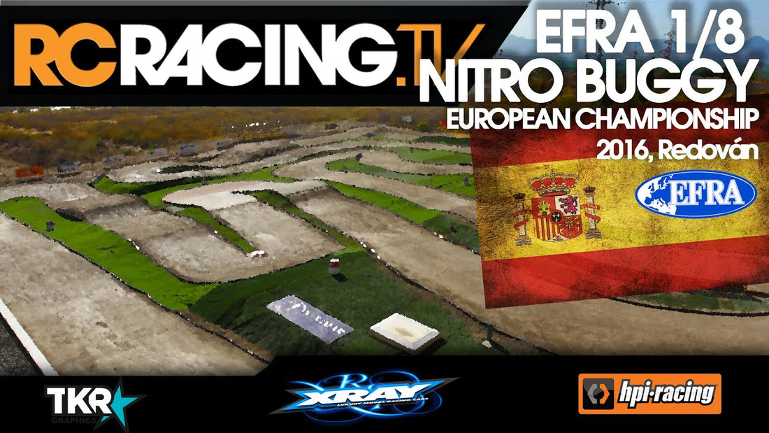 EFRA 1/8th Off Road Euros - Friday Qualifying and Lower Finals - LIVE