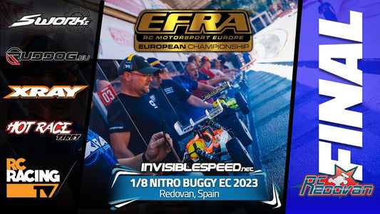 THE A MAIN FINAL- 2023 EFRA Nitro Buggy Euros 2023 Presented by INVISIBLESPEED.NET