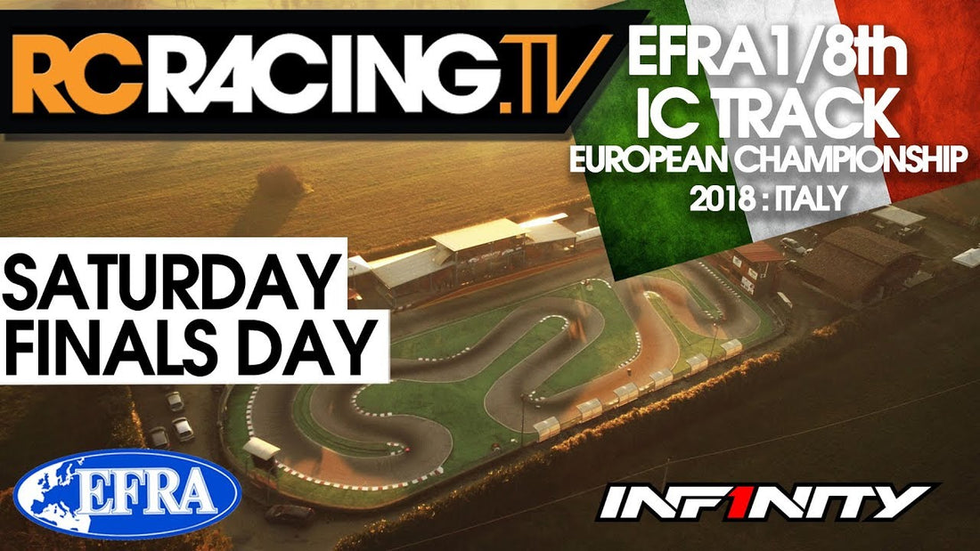 EFRA 1/8th Track Euros - Saturday- Finals Day - LIVE!