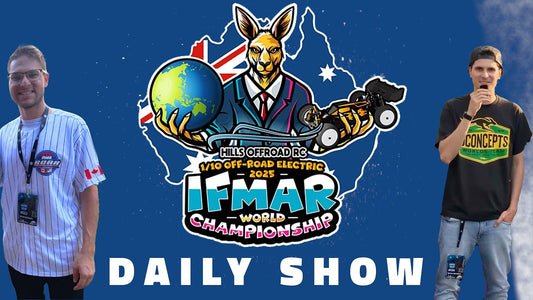 IFMAR 10th Buggy Worlds Daily Show - Day 1 - Roo Will Win?!